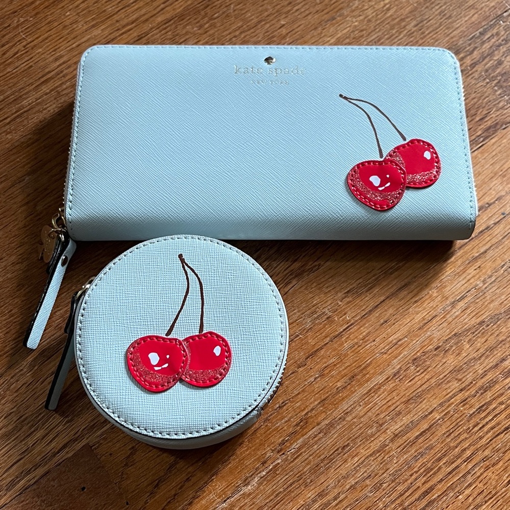 Kate Spade Magnolia Bakery Wallet and Coin Purse